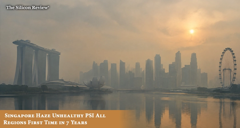 Haze Pushes Air Quality across Singapore into Unhealthy Range for First Time in 7 Years